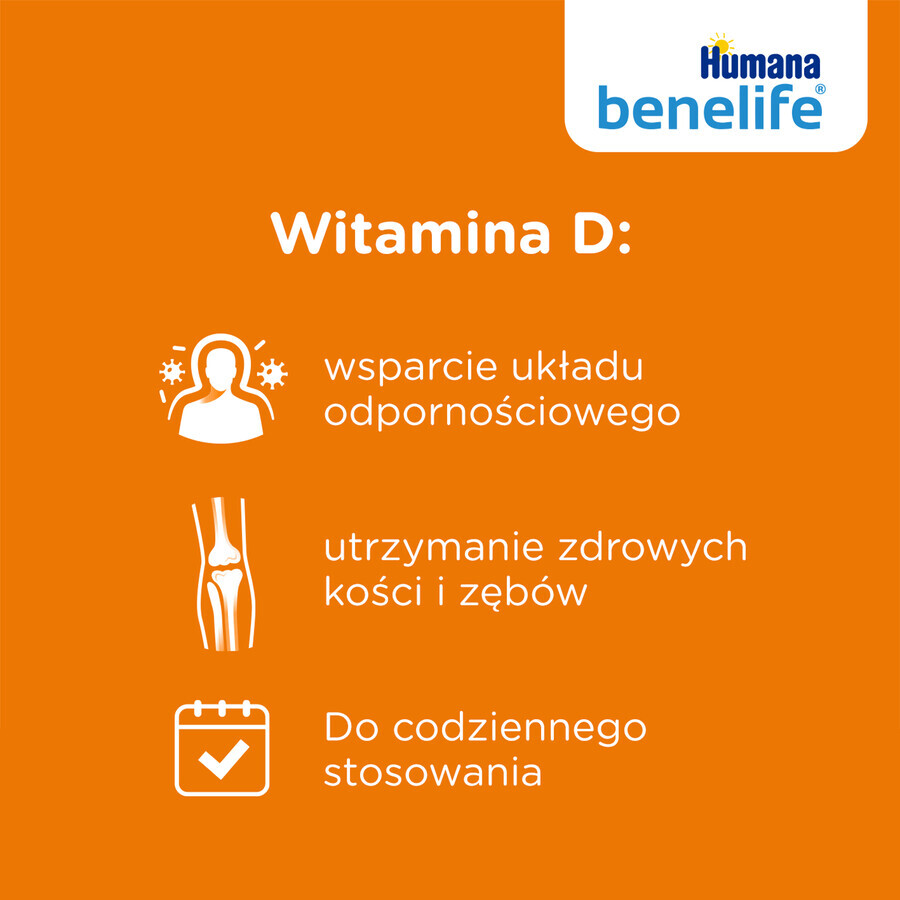 Humana Benelife Vitamine D, 5,5 ml