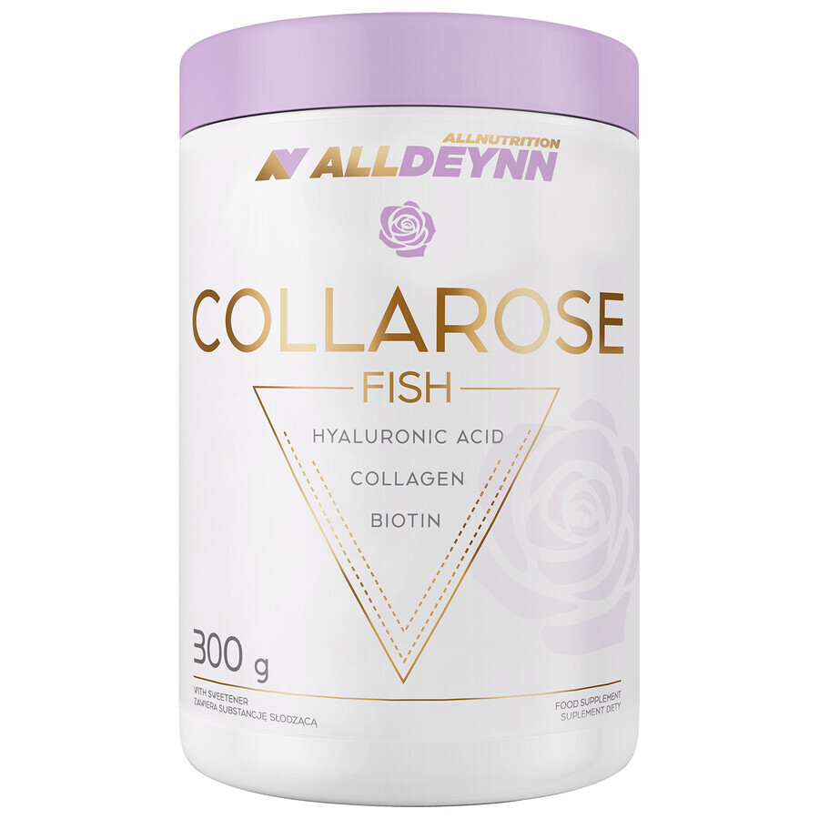 Allnutrition Alldeynn CollaRose Pesce, gusto mango, 300 g