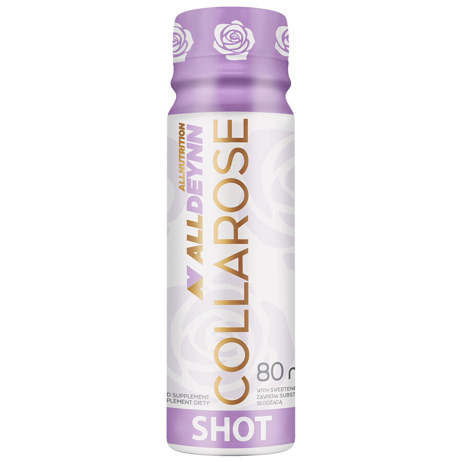 Allnutrition Alldeynn CollaRose Shot, Geschmack: Himbeere und Erdbeere, 80 ml