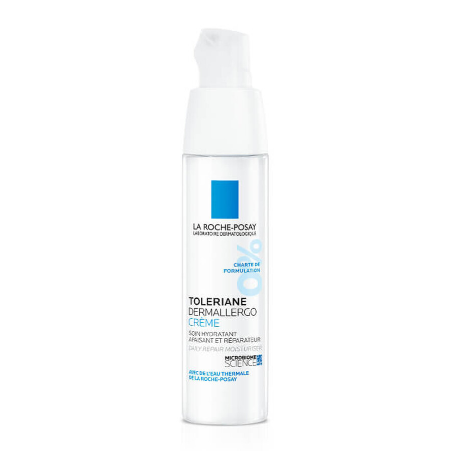 La Roche-Posay Toleriane Dermallergo feuchtigkeitsspendende, beruhigende und reparierende Creme, 40 ml