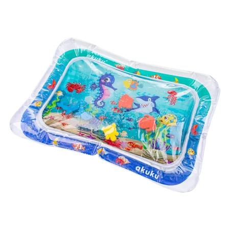 AKUKU, inflatable water mattress, marine, from 6 months, 1 pc