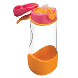 B.Box, water bottle with mouth, tritan, bottle for children, Strawberry Shake, from 9 months, 450 ml