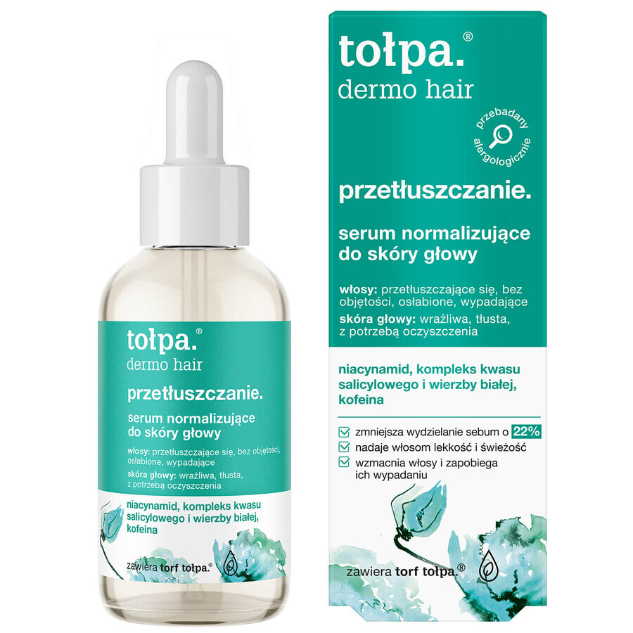 Tolpa Dermo Hair Oily, normaliserend serum voor de hoofdhuid, 75 ml