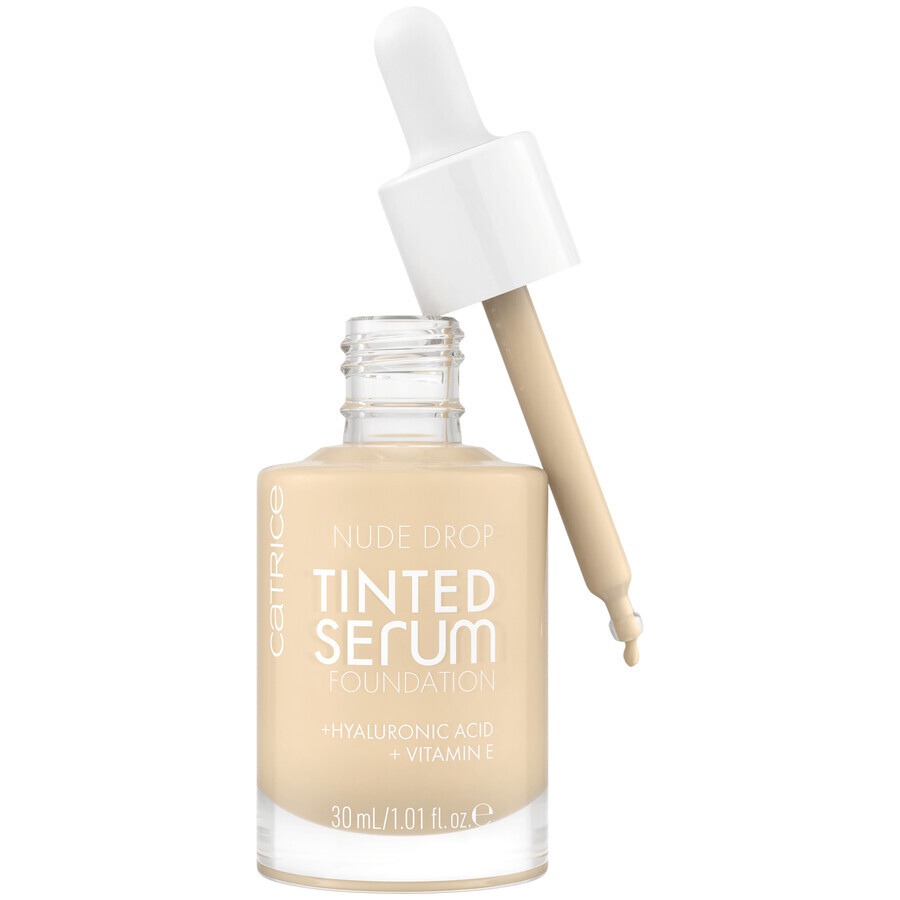 Catrice Nude Drop Tinted Serum Foundation, huidverzorging serum foundation, nr. 001N, 30 ml