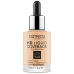 Catrice HD Liquid Coverage Foundation 24H, liquid foundation, 005 Ivory Beige, 30 ml