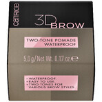 Catrice 3D Brow Two-Tone Pomade Waterproof, no. 010 Light to Medium, 5 g