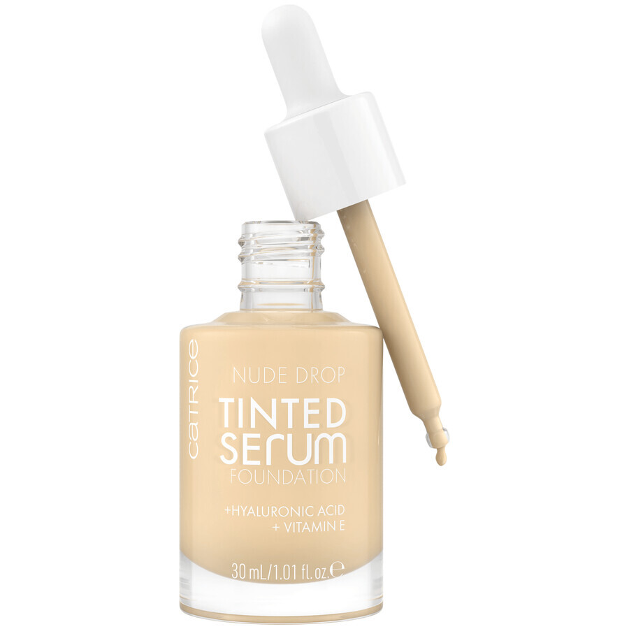 Catrice Nude Drop Tinted Serum Foundation, hydraterende foundation-serum, 010N, 30ml