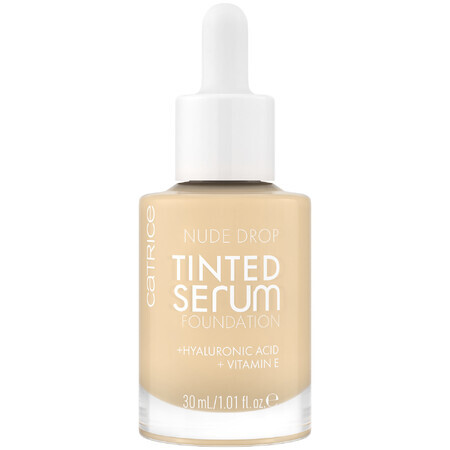 Catrice Nude Drop Tinted Serum Foundation, hydraterende foundation-serum, 010N, 30ml