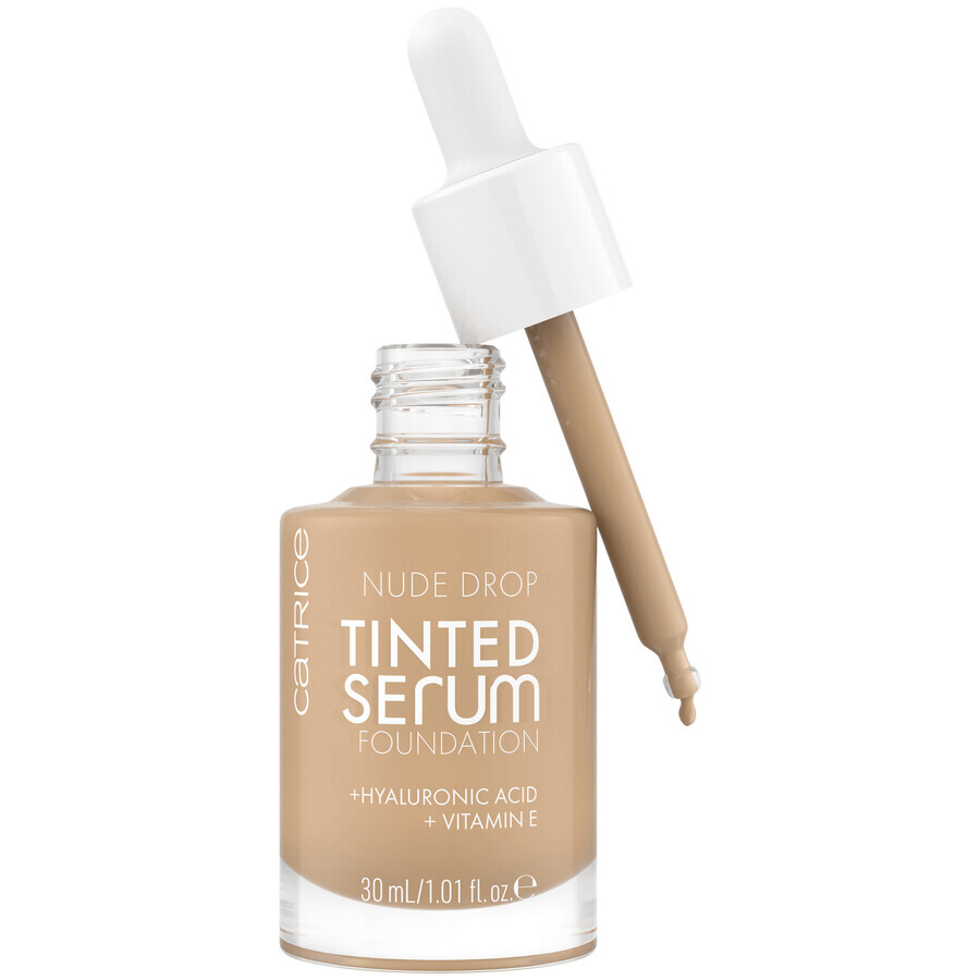 Catrice Nude Drop Tinted Serum Foundation, hydraterende foundation-serum, 030C, 30ml