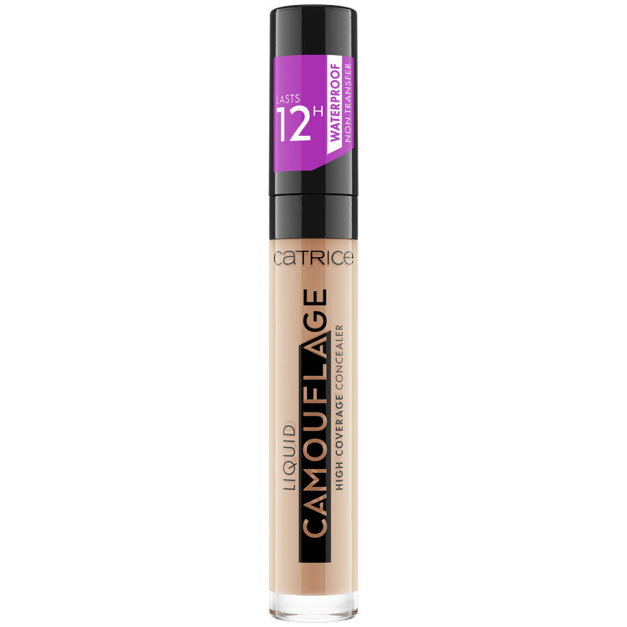 Catrice Liquid Camouflage, vloeibare gezichtsconcealer, 020 Licht Beige, 5 ml