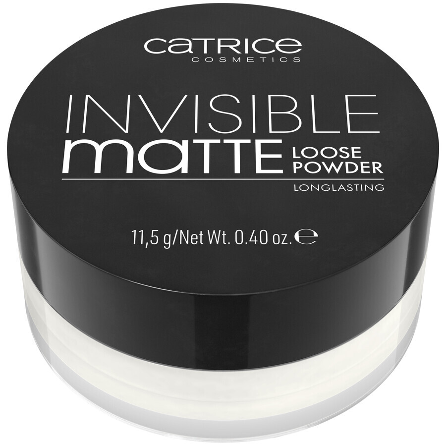 Catrice Invisible Matte, mattifying loose powder, transparent, 11.5 g