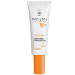 Set Iwostin Solecrin, BB cream, pelle sensibile, SPF 50+, 2 x 30 ml + pallone da spiaggia in omaggio