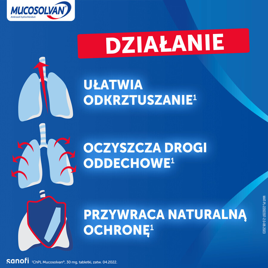 Mucosolvan 30 mg, 20 tabletten