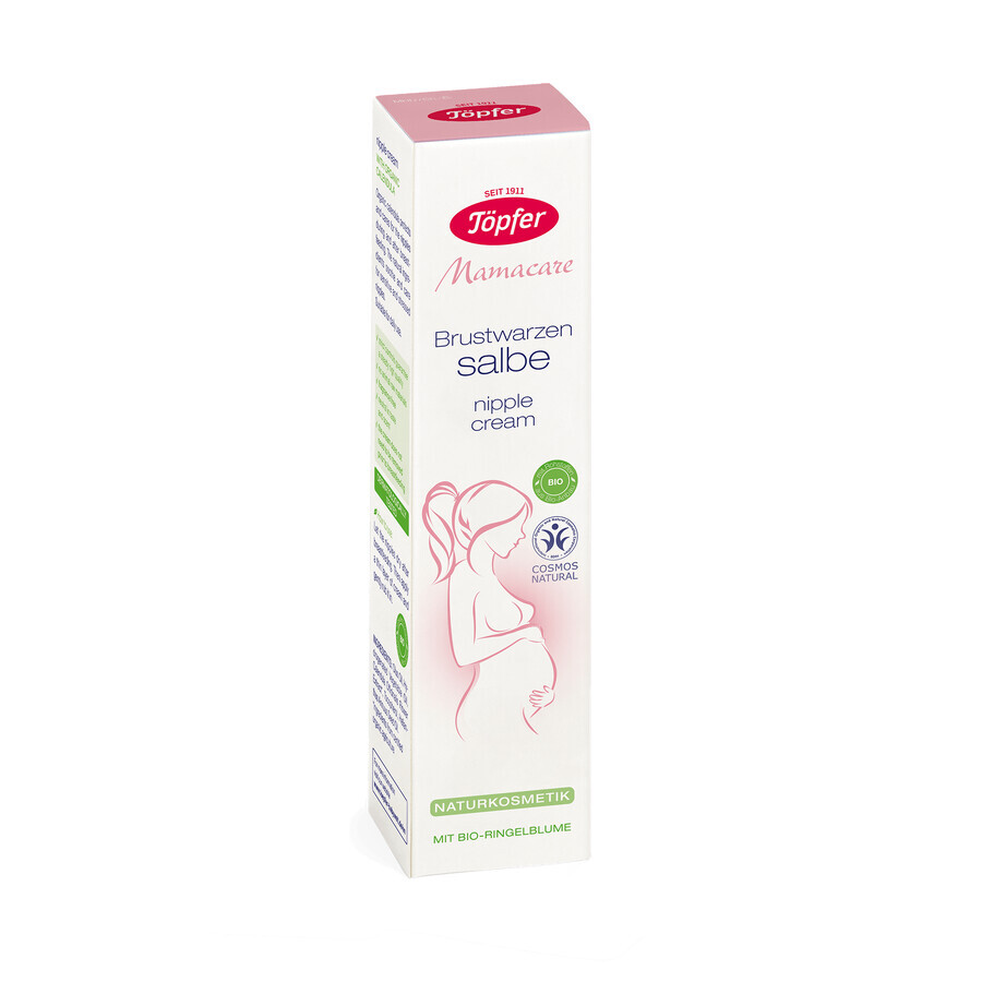 Cremă pentru mameloane MamaCare, 30 ml, Topfer