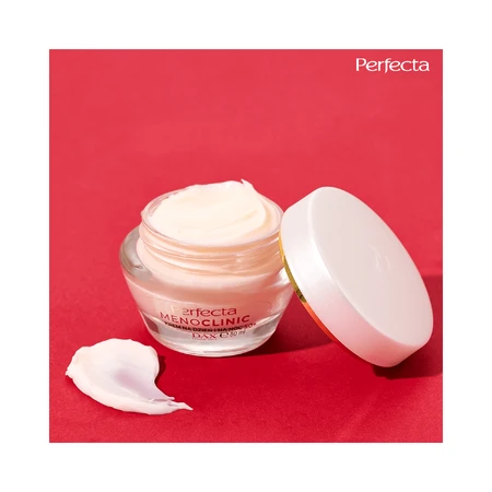 Perfecta Menoclinic, cremă de față antirid de întărire 50+, zi și noapte, 50 ml