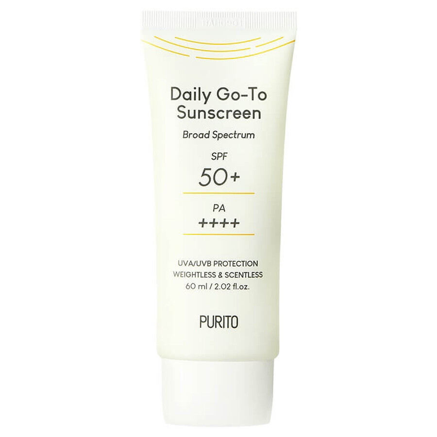 Crema solare Daily Go To SPF 50, 60 ml, Purito