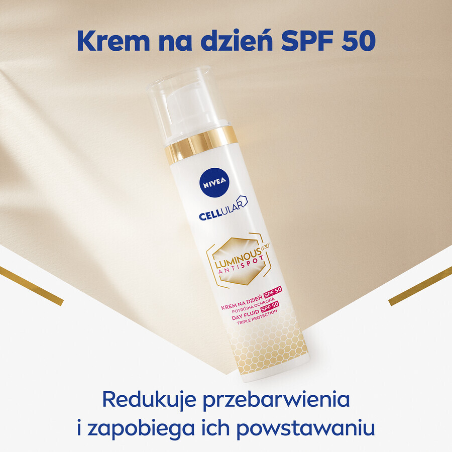 Nivea Cellular Luminous 630, antipigmentatie dagcrème, SPF 50, 40 ml