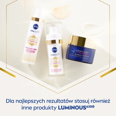 Nivea Cellular Luminous 630, cremă de zi anti-pigmentare, SPF 50, 40 ml