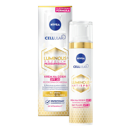 Nivea Cellular Luminous 630, antipigmentatie dagcrème, SPF 50, 40 ml