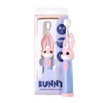 Vitammy Bunny, sonische tandenborstel voor kinderen, roze, 0-3 jaar, 1 stuk