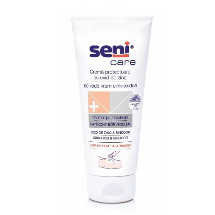 Crema protettiva all'ossido di zinco senza profumo, 100 ml, Seni Care