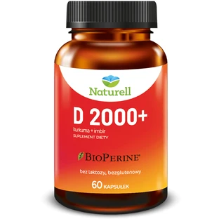 Naturell D 2000+, 60 cápsulas