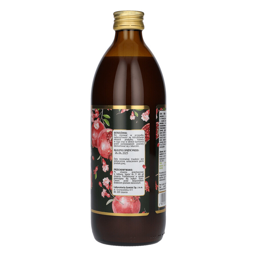 SEMA Herba Pomegranate, fruit juice, 500 ml