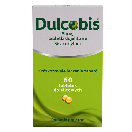 Dulcobis 5 mg, 60 enterale tabletten