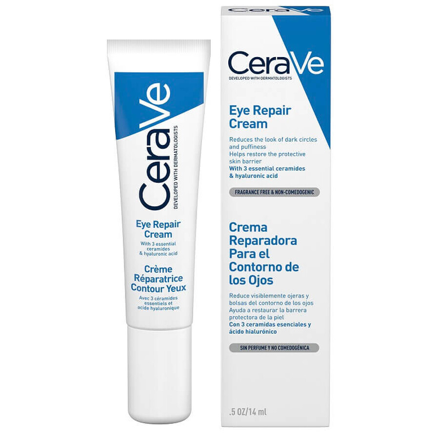 Crème réparatrice pour les yeux, 14 ml, CeraVe Évaluations