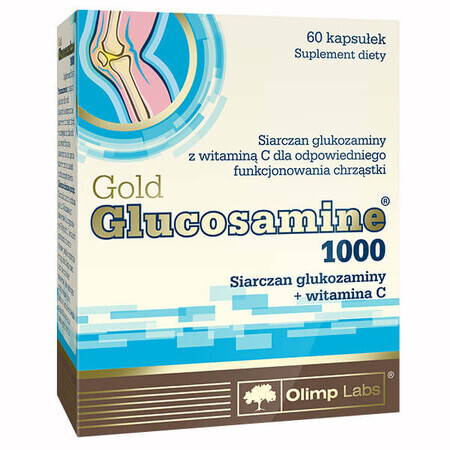 Olimp Gold Glucosamina 1000, 60 cápsulas