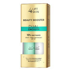 Set Lift4Skin Beauty Booster Dual Smooth, ser 10% niacinamidă, 15 ml + cremă de netezire, SPF 30, 15 ml