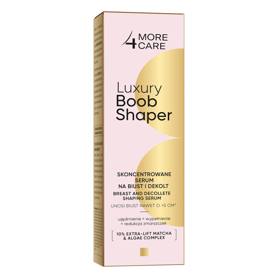 More4Care Luxury Boob Shaper, geconcentreerd serum voor buste en decolleté, 100 ml