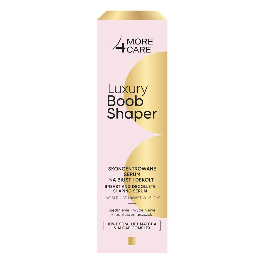 More4Care Luxury Boob Shaper, geconcentreerd serum voor buste en decolleté, 100 ml