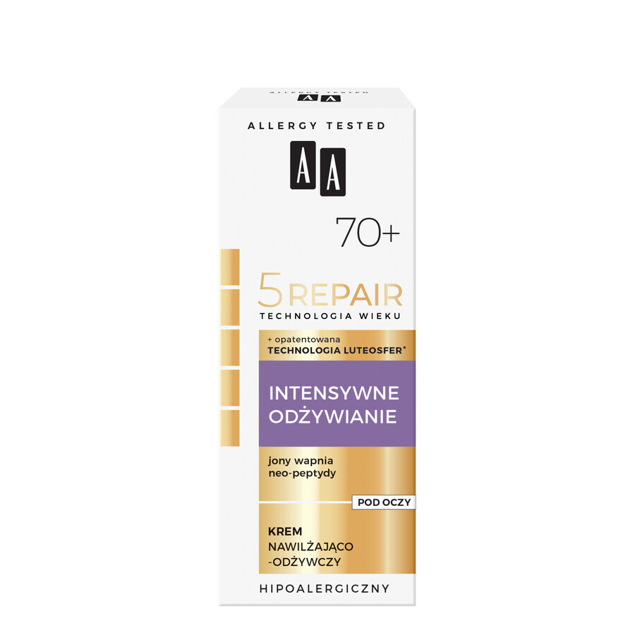 AA Age Technology 5 Repair 70+ Intensive Crema occhi nutriente, idratante e rivitalizzante, 15 ml