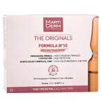 MartiDerm The Originals Formula Nᵒ10 HD Color Touch, ser hidratant și fortifiant, SPF 30, 2 ml x 10 fiole