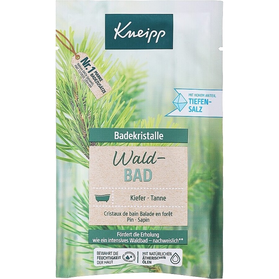 Kneipp Mindful Forest Fir and Pine, mineral bath salt crystals, 500 g