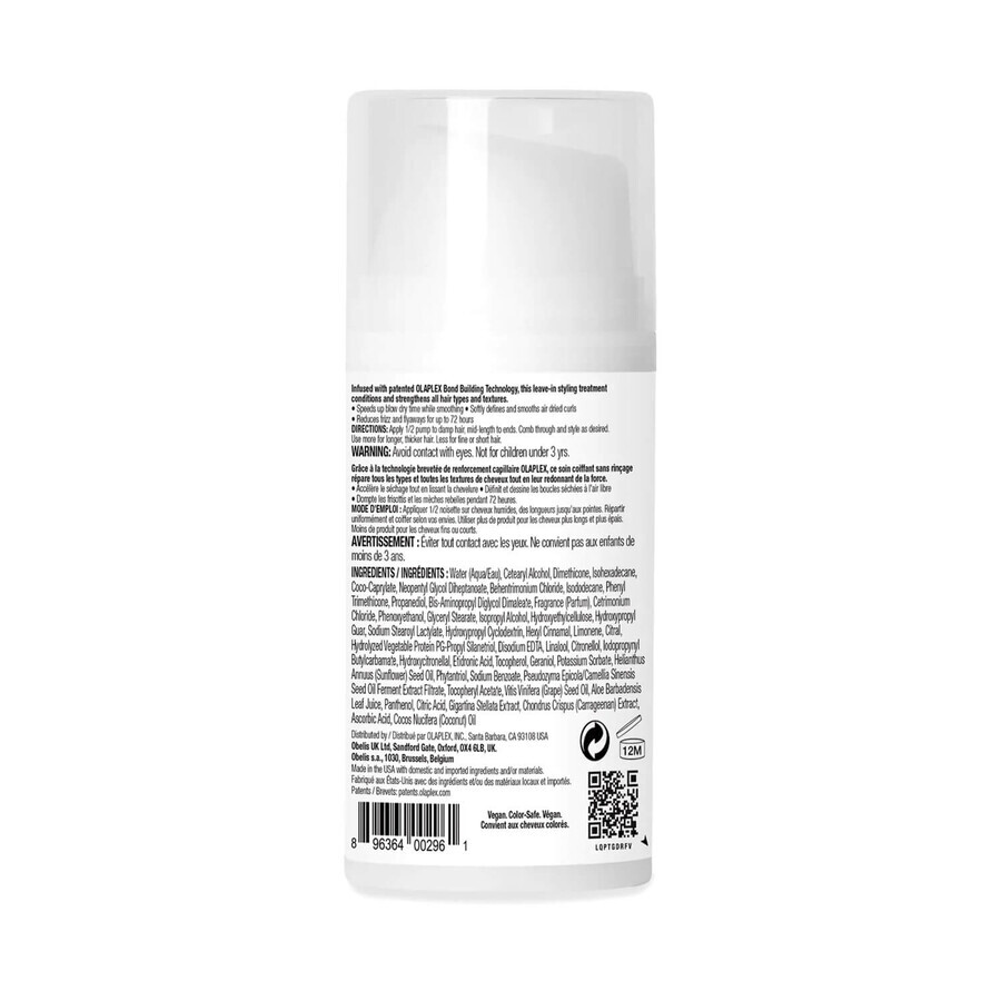 Olaplex No. 6, crème coiffante réparatrice, sans rinçage, 100 ml