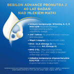 Bebilon Advance Pronutra 2, leche de continuación, más de 6 meses, 3 x 1000 g