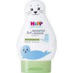 HiPP Babysanft Sensitive, wasgel voor lichaam en haar, Seal, 200 ml