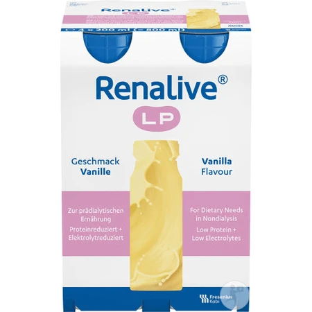 Fresubin Renal, preparat odżywczy, smak waniliowy, 4x200 ml: ceny i cechy