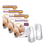 Femaltiker Plus Set, Schokoladengeschmack, 3x12 Beutel + Canpol Silikonzahnbürste gratis