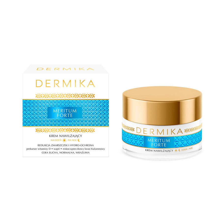 Dermika Meritum Forte, crema hidratante para día y noche, 50 ml