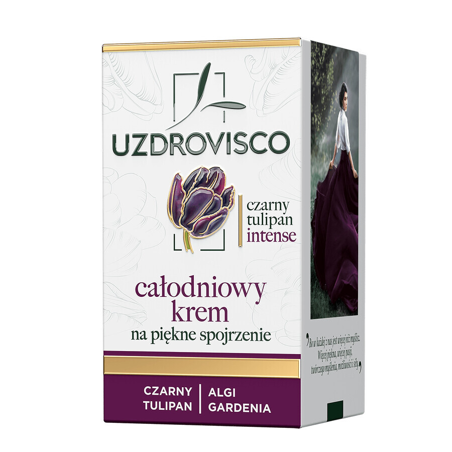 Uzdrovisco Zwarte Tulp Intense, dagcrème voor mooie ogen, 25 ml