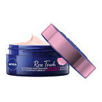 Set Nivea Rose Elegance, cremă de zi, 50 ml + cremă de noapte, 50 ml + trusă de machiaj