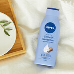 Set Nivea Caring Moment, gel de duș, Creme Care, 250 ml + lapte de corp, netezitor, 250 ml