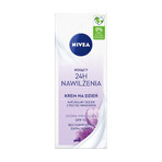 Nivea 24H Hydration, Cremă de zi calmantă, SPF 15, 50 ml