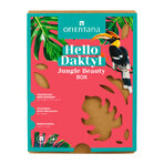 Orientana Hello Date Jungle Beauty BOX set, crema nutriente comfort, 40 ml, crema idratante unica, 40 ml + candela di soia