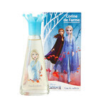 Corine De Farme Disney Frozen set, eau de toilette, 30 ml + douchegel, 300 ml + haarclips, 2 stuks + armband, 1 stuk