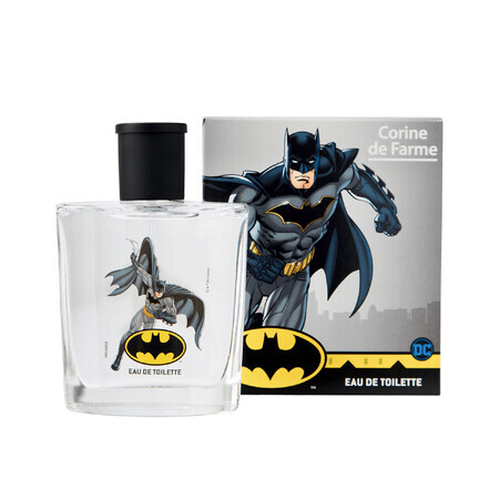 Set Corine De Farme Marvel Batman, eau de toilette, 50 ml + disco volante, 1 pezzo + segnalibro ritagliato, 1 pezzo