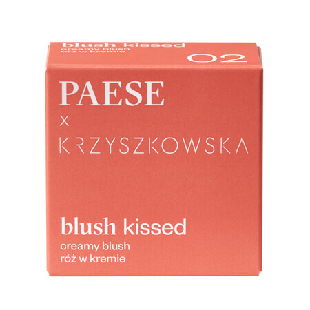 Paese x Krzyszkowska Blush Kissed, Erröten in Creme, 02, 4 g